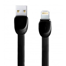 Кабел за данни iPhone Lighting, 1м, Remax Shell RC-040i, Черен - 14338
