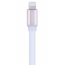 Кабел за данни iPhone Lighting Flat, Remax RE-005i, 1м, Бял - 14361