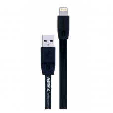Кабел за данни iPhone Lighting Flat, Remax Full Speed RC-001i, 2м. Черен - 14348