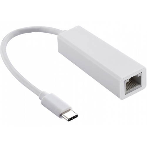 Мрежова карта, No Brand, USB 3.1 Type-C, Бял - 17164