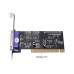 Карта PCI към Parallel port, No brand - 17452