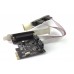 Платка PCI-E  към  Serial + Parallel port No brand-17474