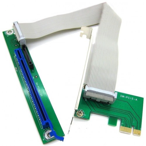 Платка PCI-E 1X to 16X No brand -17478