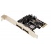 Платка eSATA и SATA PCIe Adapter Card No brand -17476