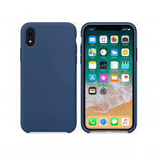 Силиконов гръб No brand, За Apple iPhone XR, Soft touch, Син - 51656