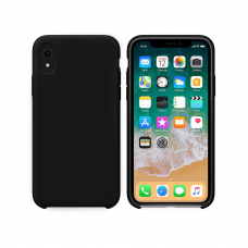 Силиконов гръб No brand, За Apple iPhone XR, Soft touch, Черен - 51655
