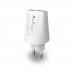 Мрежово зарядно устройство, DeTech, DE-01i, 5V/2.1A, 220V,1 x USB, С Lightning кабел, 1.0m, Бял - 14120
