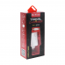 Мрежово зарядно устройство, DeTech, DE-01i, 5V/2.1A, 220V,1 x USB, С Lightning кабел, 1.0m, Бял - 14120