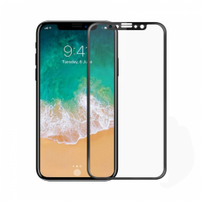 Протектор Mocoson Polymer Nano Ceramic, за iPhone 11/XR, 5D, 0.3 mm, Черен - 52596