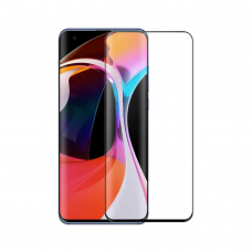 Стъклен протектор за целия екран No brand, За Xiaomi Mi10, 3D, 0.3mm, Черен - 52575