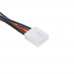 Кабел No brand, Y-Сплитер, За вентилатори, 4PIN към 2x4PIN, 0.3m, Многоцветен - 18320