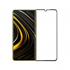 Стъклен протектор за целия екран No brand, За Xiaomi Pocophone M3, 3D Full Glue, 0.3mm, Черен - 52671