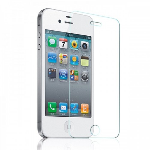 Стъклен протектор No brand, за iPhone 4/4S, 0.3 mm, Прозрачен - 52025 Стъклен протектор No brand, за iPhone 4/4S, 0.3 mm, Прозрачен - 52025
