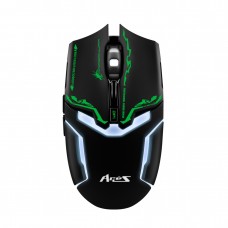 Геймърска мишка, Dragon War, Ares G10, Bungee, Черен - 623