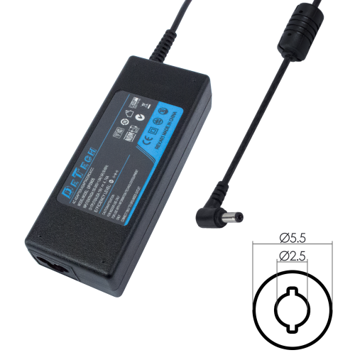 Адаптер DeTech за Lenovo 60W 19V/3.16A 5.5*2.5 - 317