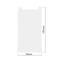 Стъклен протектор DeTech, Универсален, За 5.5", 0.26mm, Прозрачен - 52266