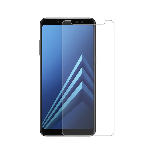 Стъклен протектор No brand, За Samsung Galaxy A8 Plus, 0.3mm, Прозрачен - 52387